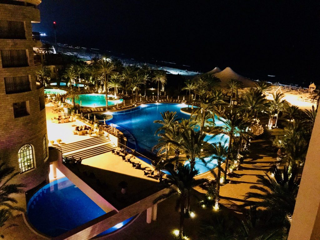 Het Mövenpick hotel in Sousse waar we verbleven