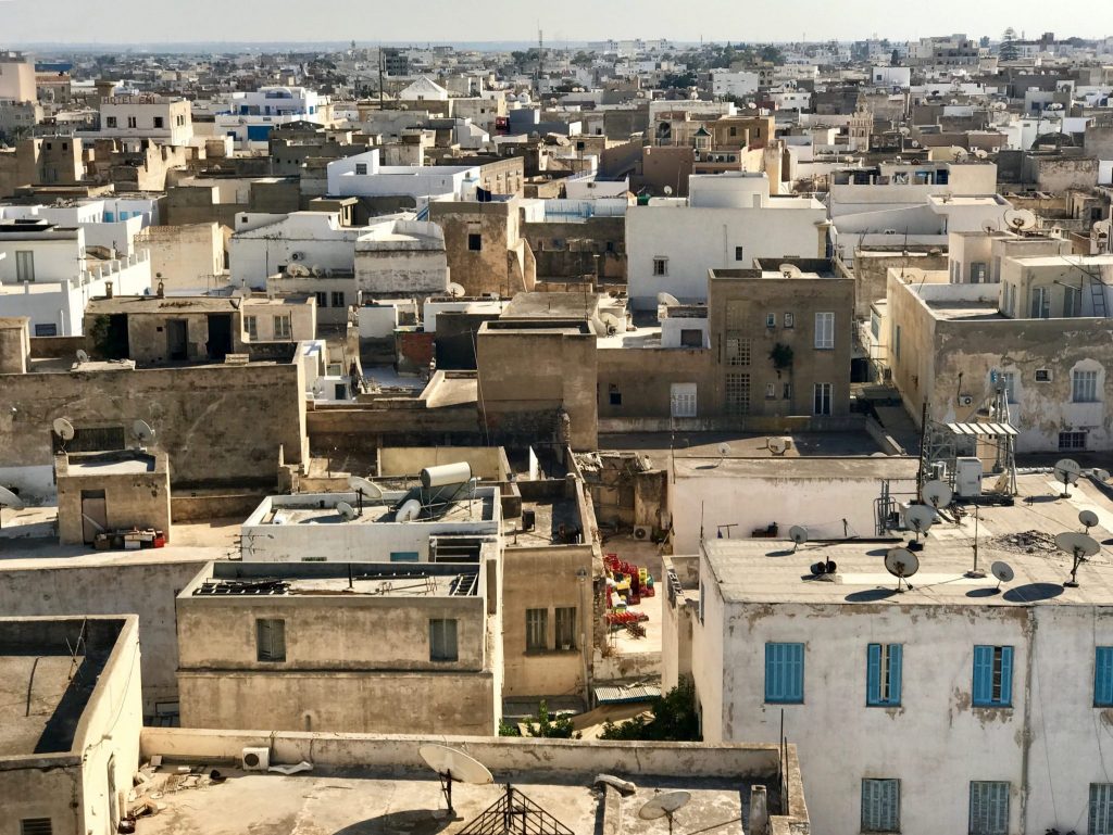 Uitzicht over Sousse