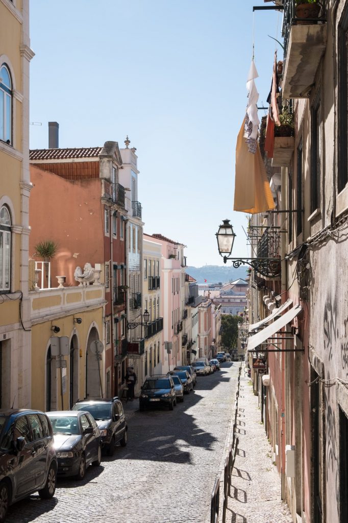 Straat in Lissabon