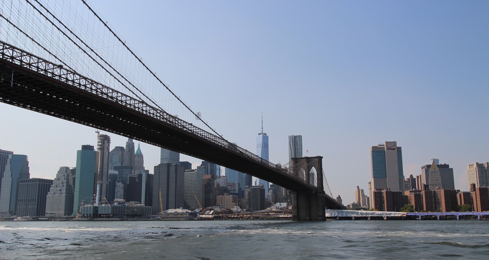 Brooklyn Bridge tijdens fietsexcursie