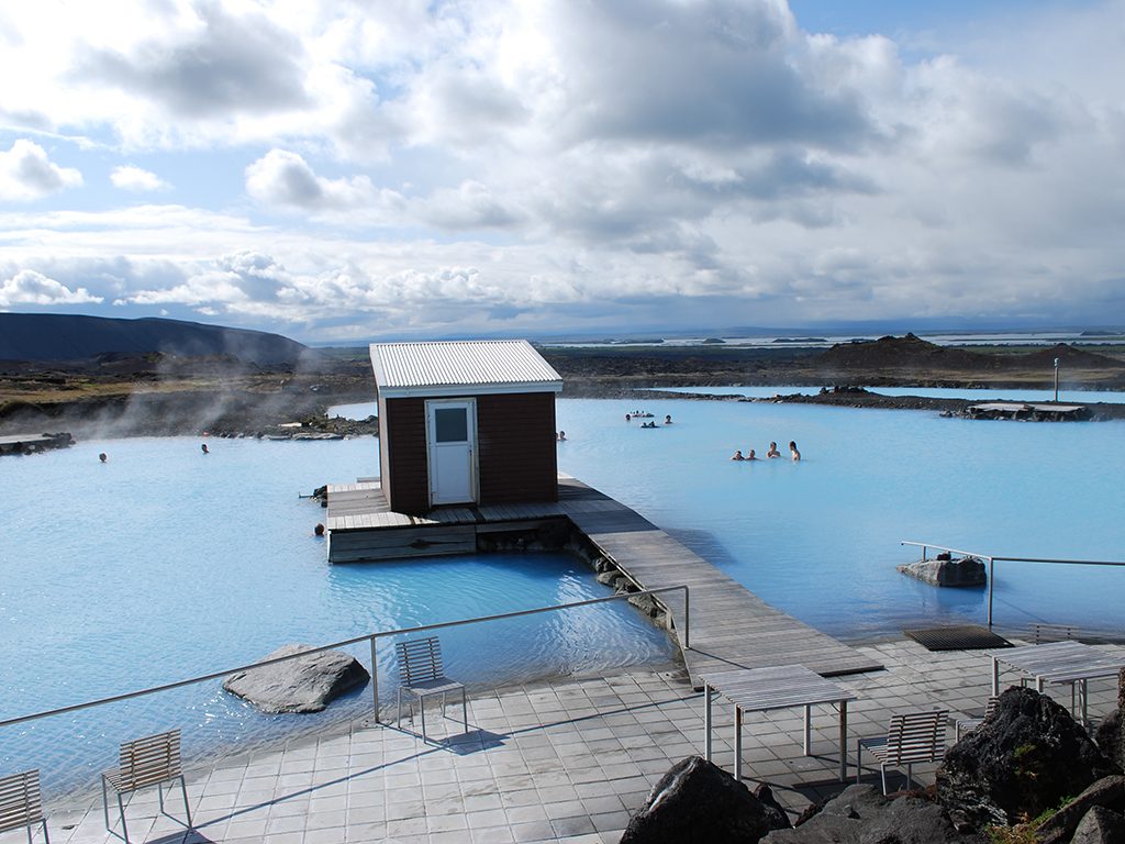 Myvatn geothermische baden Noord-IJsland